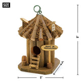 Bed and Breakfast Wooden Birdhouse