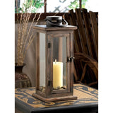 Lodge Wooden Candle Lantern