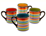 Tequila Sunrise Colorful Mugs 18 oz.