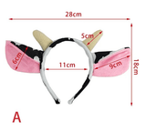 Ali Express Apparel & Accessories Cow Ears Headband