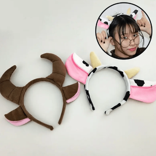 Ali Express Apparel & Accessories Cow Ears Headband