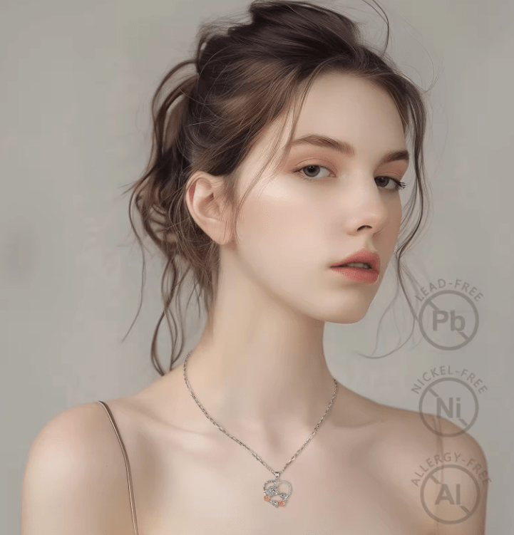 ALibaba Necklace Highland Cow Necklaces Sterling Silver Beautiful Gifts!