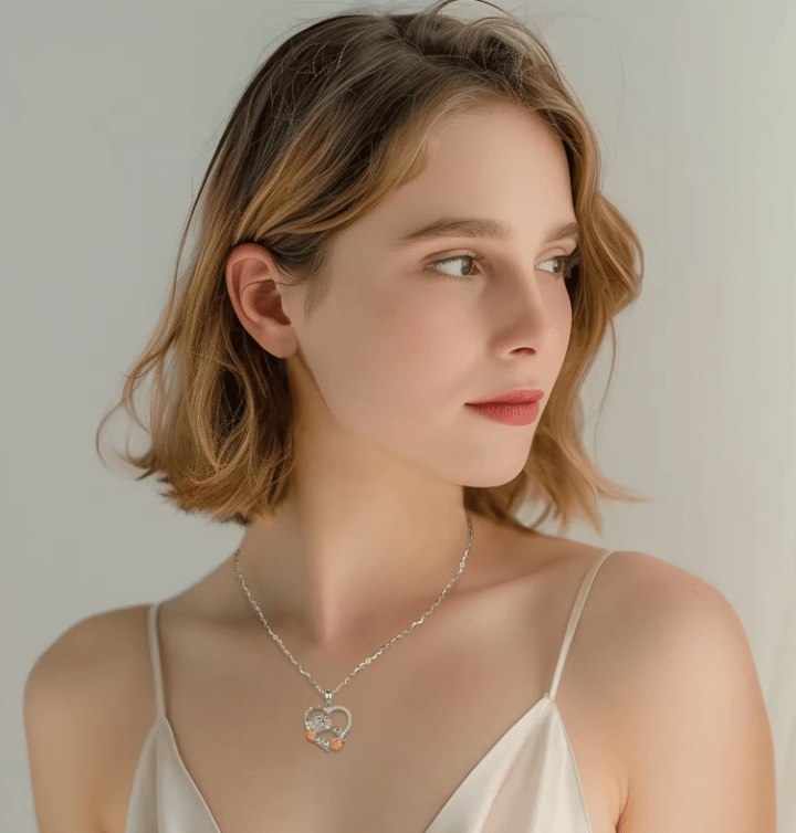 ALibaba Necklace Highland Cow Necklaces Sterling Silver Beautiful Gifts!