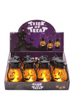 Cap Zone ONE SIZE / ASSORTED Cap Zone - Halloween Pumpkin Head Led Jack O' Lantern With Display Box