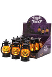 Cap Zone ONE SIZE / ASSORTED Cap Zone - Halloween Pumpkin Head Led Jack O' Lantern With Display Box