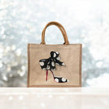 Dana's Uncommon Glass Dana's Uncommon Glass - Polka Dot Stiletto Tote Bag