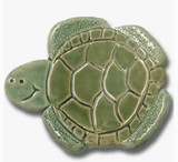 Faire-August Ceramics jewelry dish Turtle Handmade Ceramic Nature Lover's Trinket Dish-Turtle, Sloth, Otter