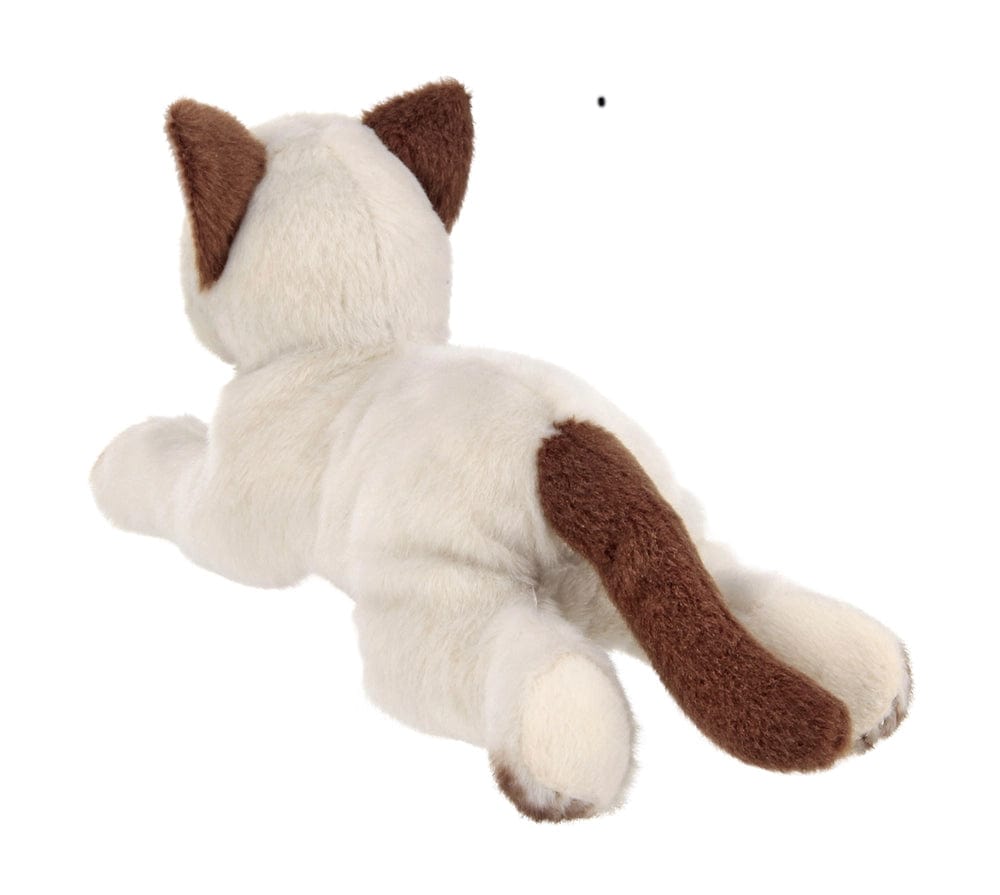 FAIRE - Bearington Plush Animals Plush Small Siamese Cat Floppy Lifelike and Loveable!