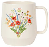 Floral Mega Mug 18 oz