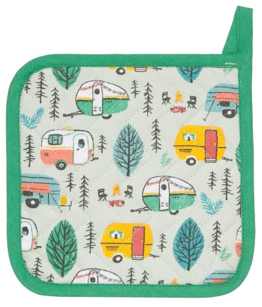 Faire- Danica Jubilee Potholder Happy Camper Potholder