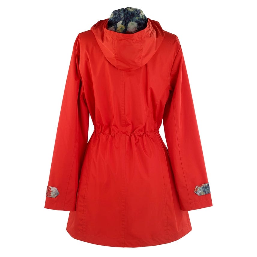 faire-galleria rain jacket Renoir Le Jardin Rue Cortot A Montmarte Red Rain Collection
