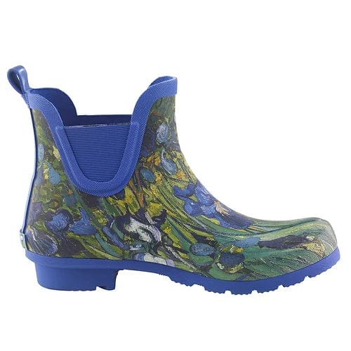 faire-galleria rain jacket Short Boot Size  8 Van Gogh "Irises" Rain Collection