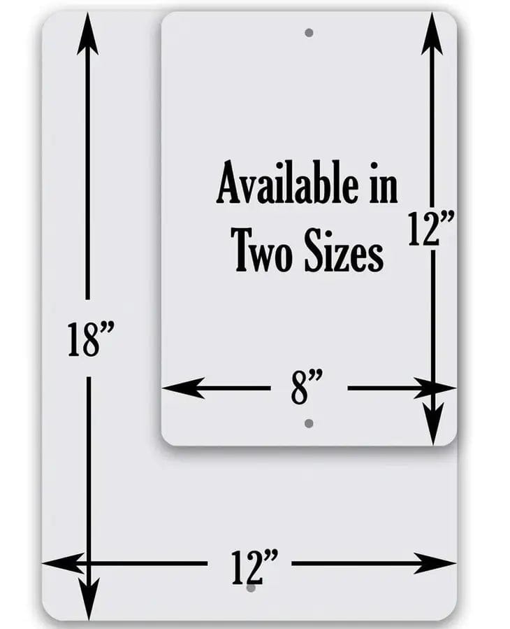 Faire-Lone Star Art Novelty Signs 8 x 12 Flamingo Wisdom - Metal Sign