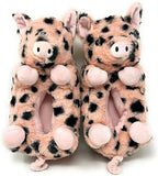 Pot Belly Pig Plush Slippers Adult & Kid Sizes Cute!