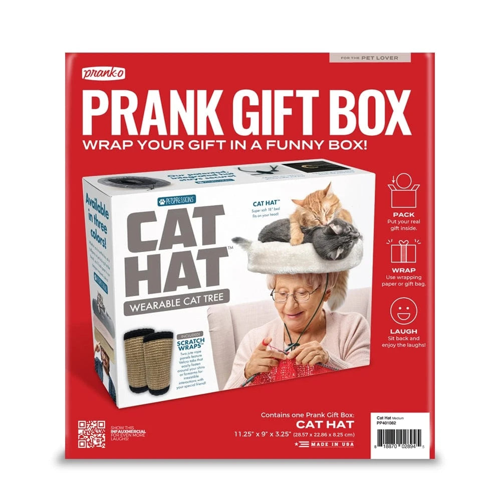 Faire-Pranko Prank Gift Box for Cat Lovers- Your Gift will be UNFORGETTABLE!