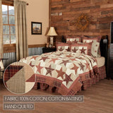FAIRE - VHC Brands Quilt Queen Abilene Star Quilt Twin, Queen, King, California King