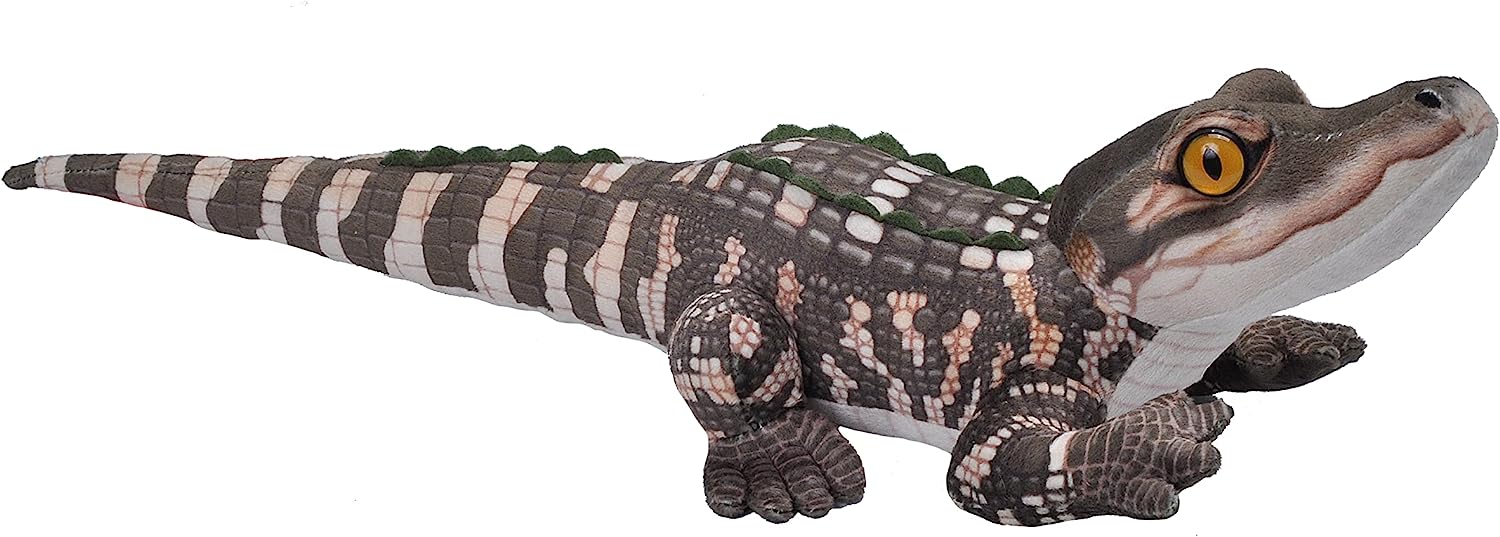 FAIRE - Wild Republic Plush Animals MIni Living Stream Baby Alligator By Wild Republic