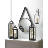 Faire- Zingz Home Mirror Hanging Mirror with Faux Leather Strap