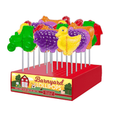 Colorful Farm Themed Lollipops Candy Great Party Favors made in the USA