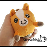 Kellis Gifts Stuffed Animals Horse PBJ's Plush Ball Jelly Barnyard Animals