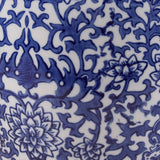 Olliix Olliix - Blue Ceramic Ginger Jar Table Lamp
