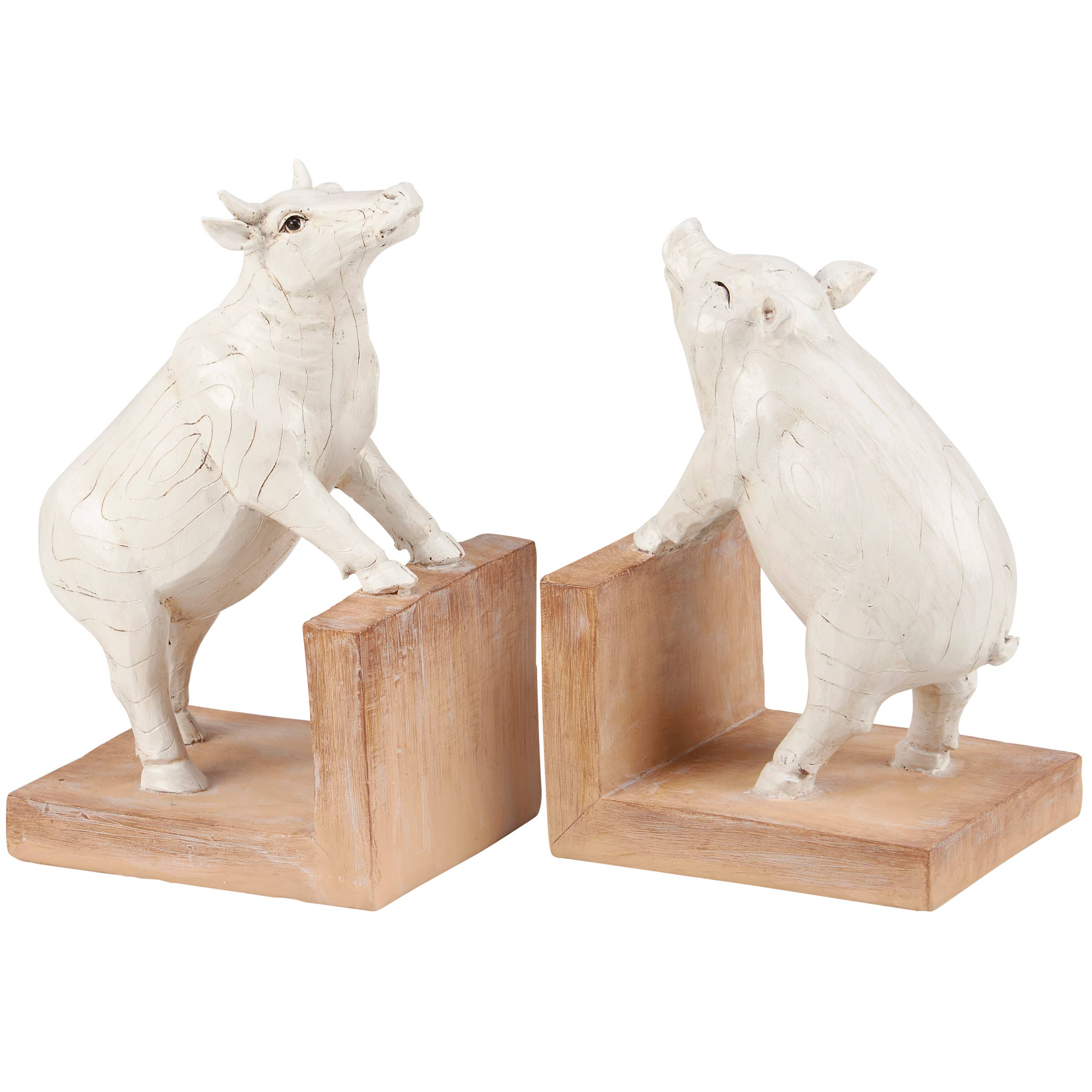 Primitives by Kathy Primitives by Kathy - Farm Animals Bookends