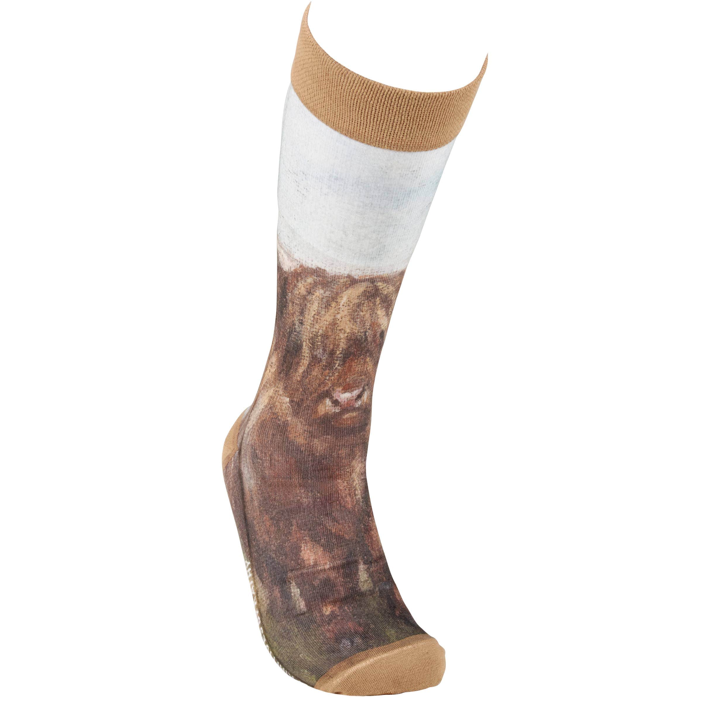 Primitives by Kathy Primitives by Kathy - Highland Cows Socks