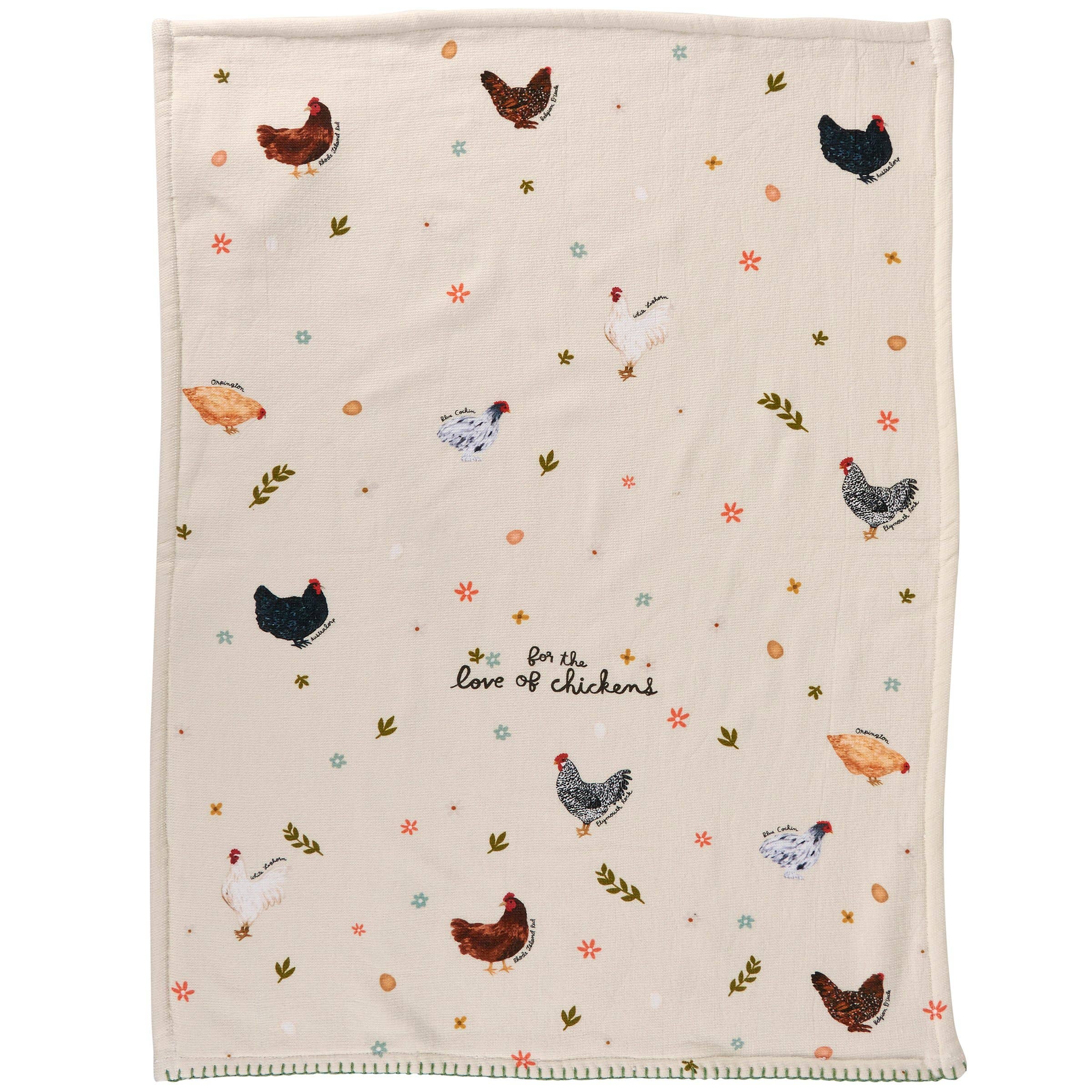 Primitives by Kathy Primitives by Kathy - Love Of Chickens Kitchen Towel