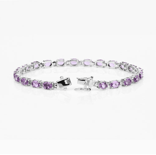 Quintessence Fine Fashion Jewelry Bracelet Gemstone Bracelets in Sterling Silver-Amethyst, Sapphire, Peridot and MORE!
