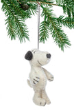 Handmade Felt Snoopy Dog Ornament Year Round Fun