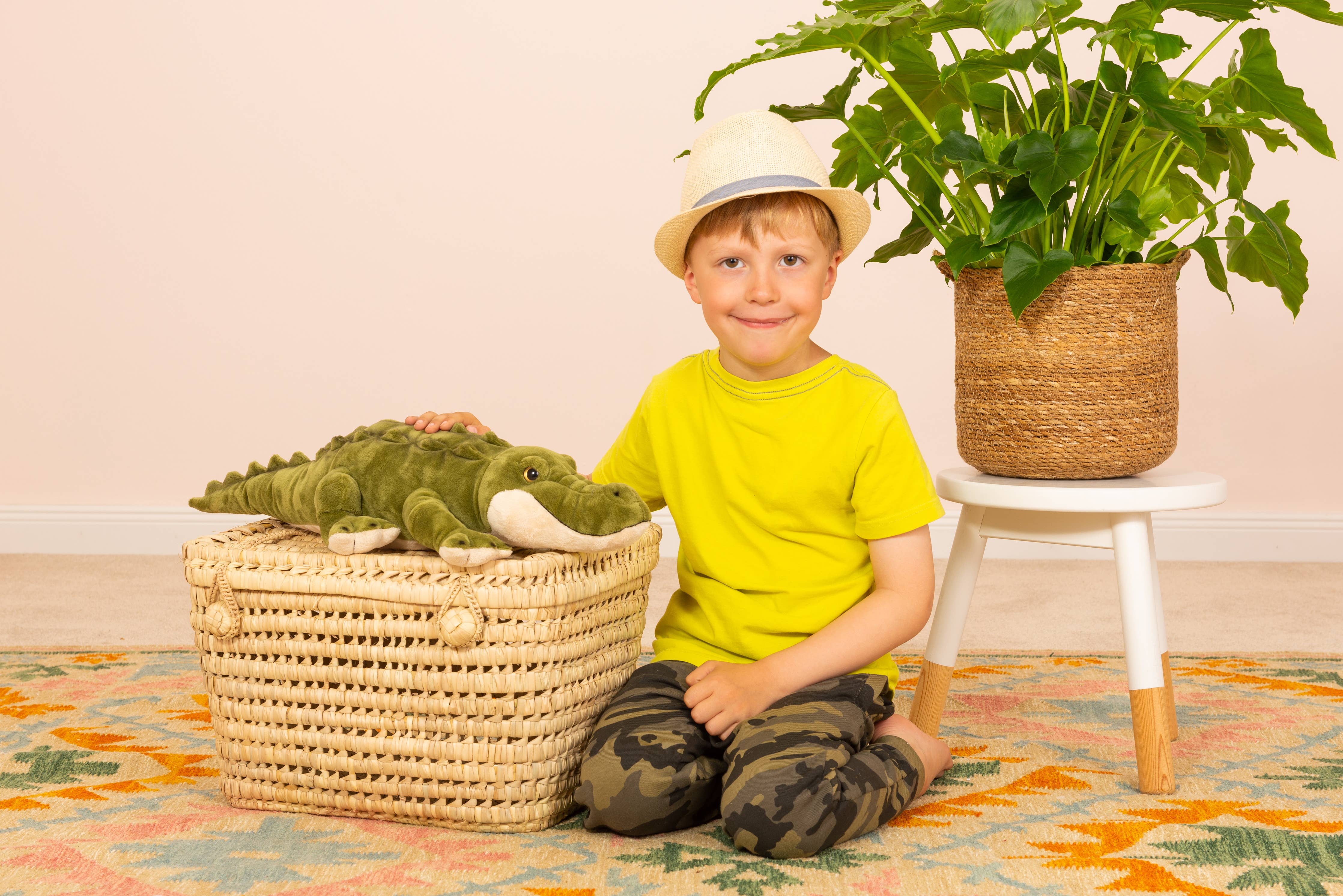 Teddy Hermann Teddy Hermann - Crocodile 60 cm - plush toy - soft toy