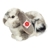 Gray and White Lop Earred Ram Rabbit Plush Toy by Teddy Hermann
