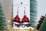 The Pink Pigs Acrylic Earrings Christmas Story Earrings - You'll Shoot Your Eye Out!