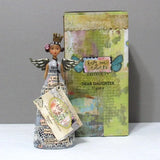 The Pink Pigs Figurines Dear Daughter Kelly Rae Roberts Angel Figurine