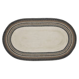 VHC Brands VHC Brands - Floral Vine Jute Rug Oval Welcome w/ Pad 27x48