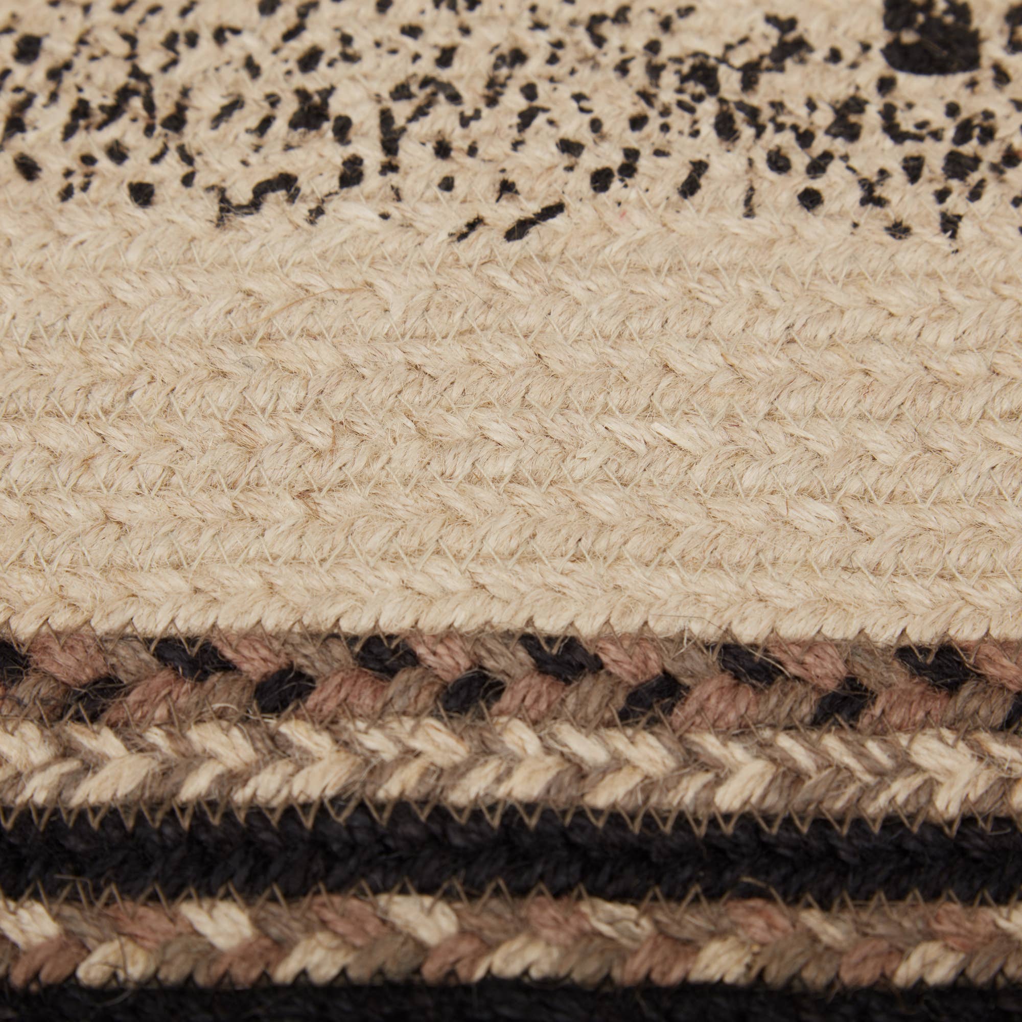 VHC Brands VHC Brands - Sawyer Mill Charcoal Poultry Jute Rug Oval 20x30