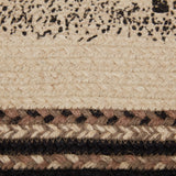 VHC Brands VHC Brands - Sawyer Mill Charcoal Poultry Jute Rug Oval 20x30