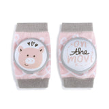 Cute Baby Knee Protectors-Kneezies!  Little Piggy Knee Protectors for Babies