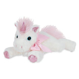 Soft Unicorn Rattle White and Pink-Ultra Soft Plushie
