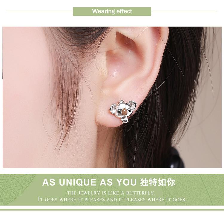 Alibaba Fine Fashion Jewelry-Necklace Koala Jewelry!  Necklace, Rings, Charms and Earrings Beautiful Sterling Silver for Koala Bear Lovers!