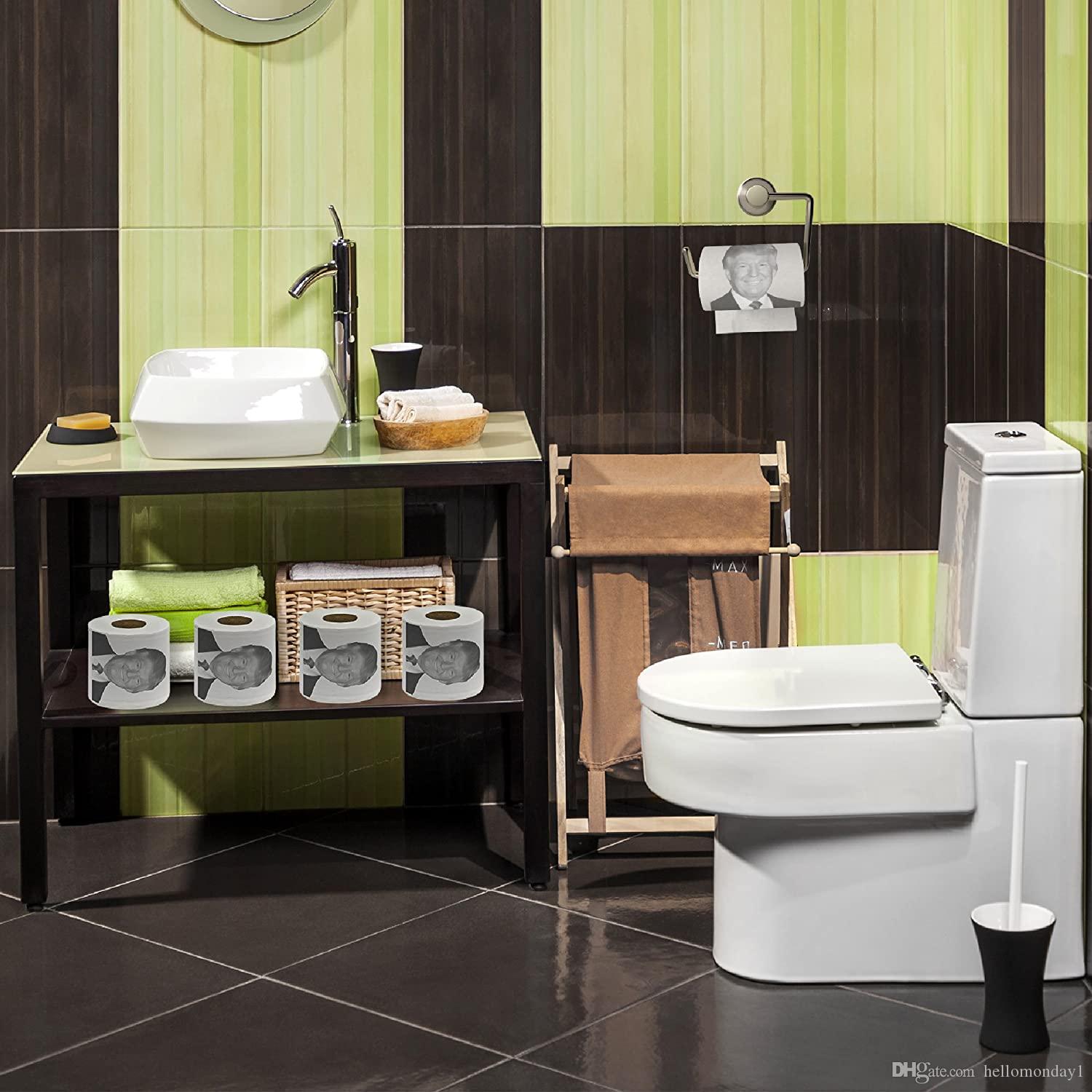 Alibaba Gift Gag Political Candidates on Toilet Paper!  Perfect Gag Gift!  Be the Life of the Party!