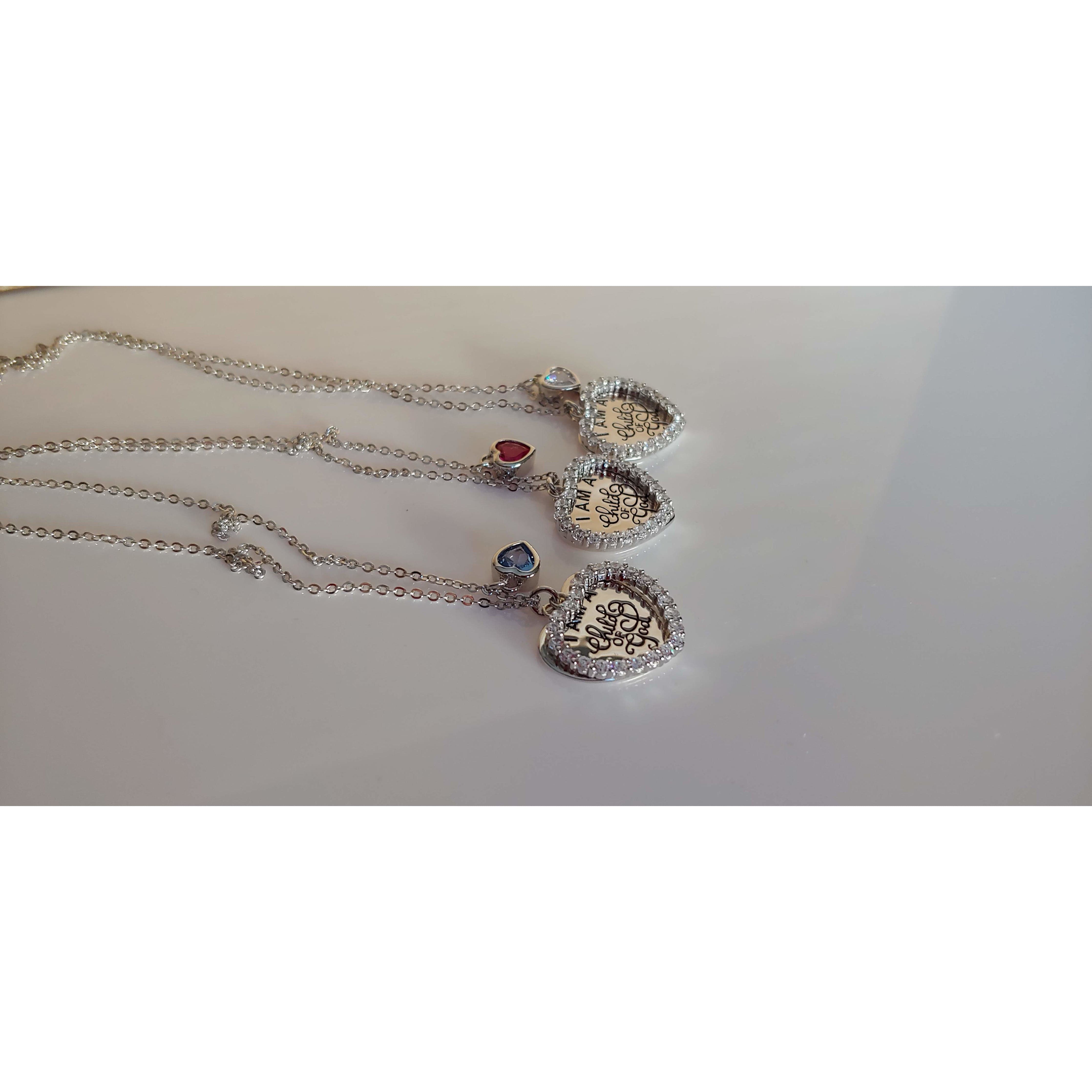 Alibaba - Koko Fine Fashion Jewelry-Necklace I AM A CHILD OF GOD Sterling Silver Inspirational Necklace!  Only $59.95!