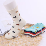 Alibaba Socks Cat Crew Socks-Cute Kitty Cat Socks in 5 Colors!
