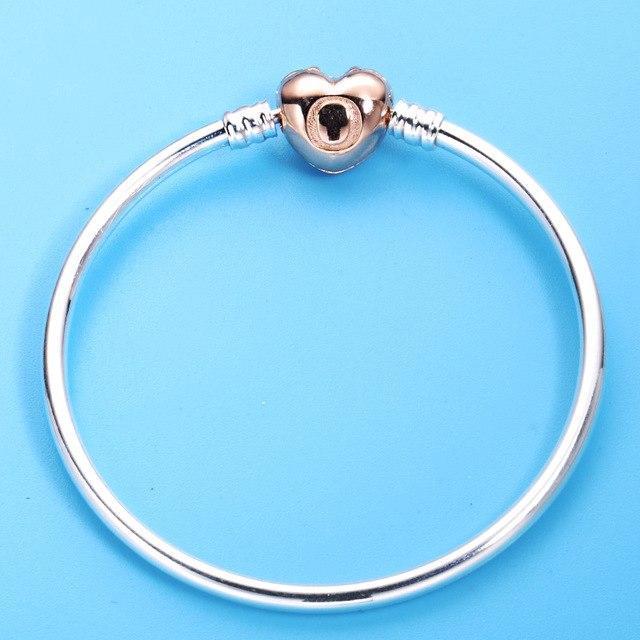 AliExpress Fine Fashion Jewelry Bracelet Bracelet Silver w Heart Honey Bee Charms Sterling Silver-Pandora Style