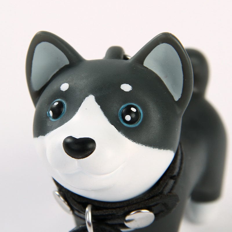 AliExpress Keychain Dog Keychain 4 Types, Black and White Bull Terriers and Mutt Doggy*