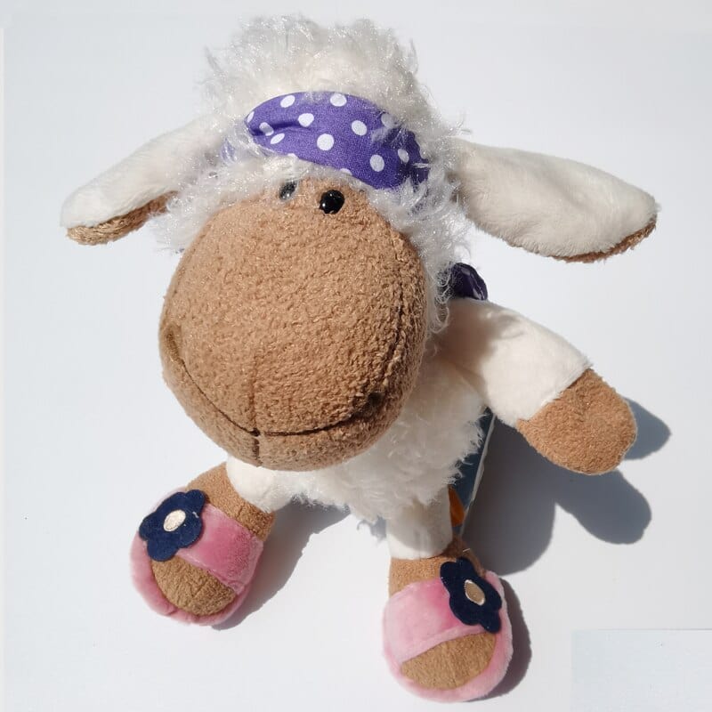 Aliexpress Plush Hippie Sheep Purple Band Hippie Sheep Plush Animal Toys Stuffed and Adorable!