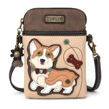 CORGI DOG Two Styles -CELLPHONE CROSSBODYS