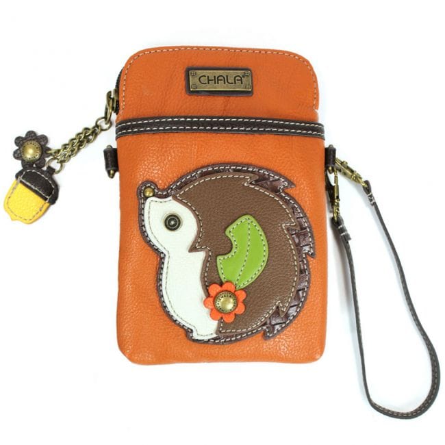 Chala Handbags and Clutches Hedgehog Collection by Chala Keychain Wallet Purse VEGAN