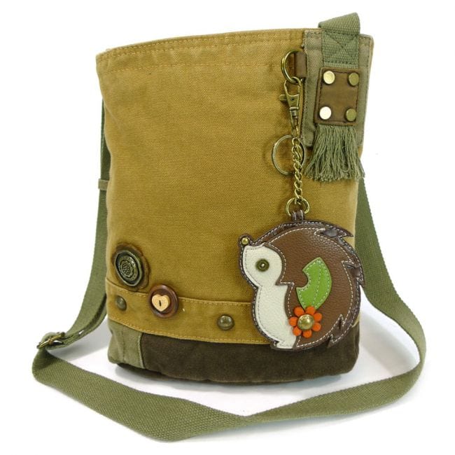 Chala Handbags and Clutches Hedgehog Collection by Chala Keychain Wallet Purse VEGAN