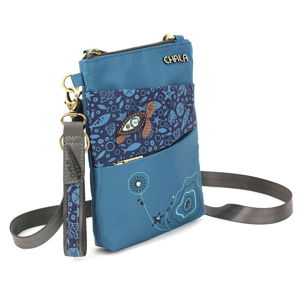 Chala Handbags and Clutches Turtle Collection by Chala-Keychain/Cellphone Xbody/Totes